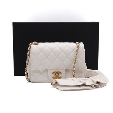 CHANEL Mini-Klassik Handtasche mit Goldkette AS2203 158592810 [P]