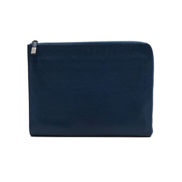 Dior Medium Blue Leather Men's Pouch Clutch Bag aa66218 158592814 [P]