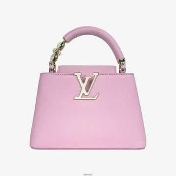 LOUIS VUITTON M24989 Capucines Mini Pink 158595902 [P]