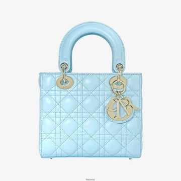 Dior Unused My ABC Bag Cannage Tote Bag Lambskin Celestial Blue GJ9JO137 158596007 [P]