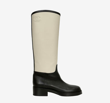 CHANEL Quilted Long High Boots B2220X132 157570253 [P]