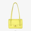CHANEL AS6130 Preppy Coco Small Flap Bag Light Yellow 158596378 [P]