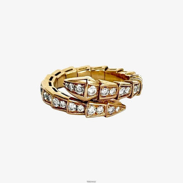 Bulgari Serpenti Viper Pavé Ring 3QOCGHOG 158596649 [P]