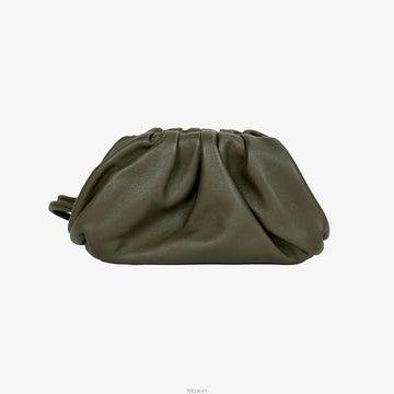 Bottega Veneta Pouch Crossbody Bag Mini Khaki Green 680218 158596733 [P]