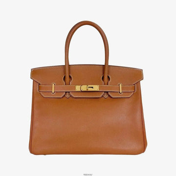 Hermes Birkin Bag 30 Gold Hardware Togo Stamp 6H08CRHE 158597403 [P]