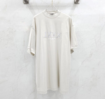 BALENCIAGA XXXL刺繍ロゴオーバー半袖Tシャツ 116431990 [P]