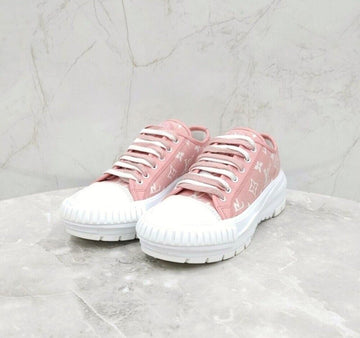 Louis Vuitton Pink Monogram Squared Sneakers 1A9S0M 154072580 [P]