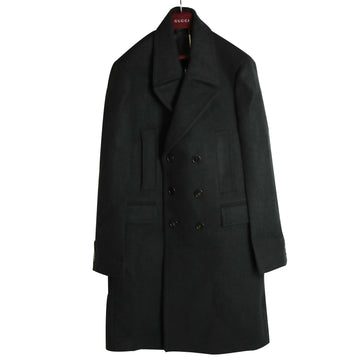 GUCCI Doppelknopf Wollmantel 14864 158609888 [P]
