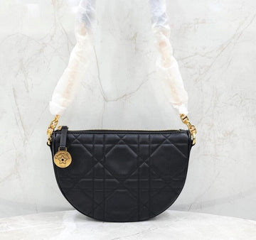 Dior Star Callisto Leather Shoulder Bag Black S3206UDBB 149586678 [P]