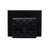 CHANEL Black Caviar Classic Small Flap Silver CC Women's Wallet AP0231 158611849 [P]