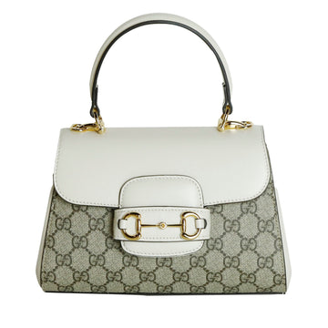 GUCCI Horsebit 1955 Top Handle Crossbody Bag 703848 14888 158612723 [P]