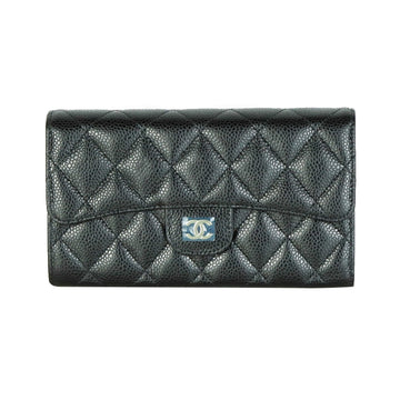 CHANEL Klassische Caviar Klappenbörse 14869 158612772 [P]