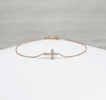 CARTIER 18k Diamant Symbol Kettenarmband 18K Roségold CRB6040200 157182309 [P]