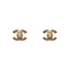 CHANEL Pink Stripe CC Earrings 61488 158614039 [P]