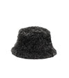 MONCLER Grauer Shearling Bucket Hat 2040 158614056 [P]