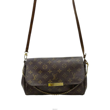 Louis Vuitton Monogram Leather Chain Shoulder Bag 11037 158614224 [P]