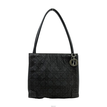 DIOR Schwarze Kaninchenquilt Schultertasche 11031 158614247 [P]