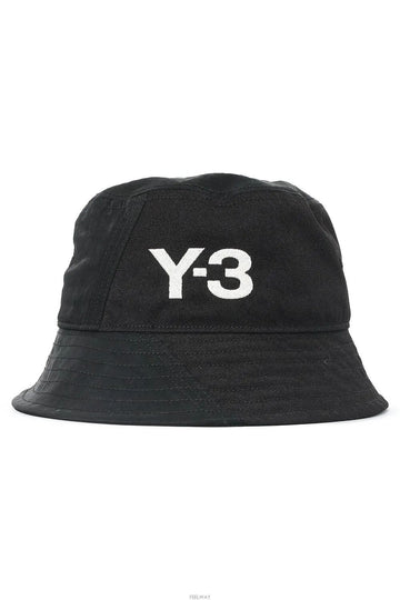 YOHJI YAMAMOTO Y3 ロゴ バケット ハット ブラック H62986 44869009 [P]