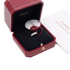 Cartier 18K White Gold Wedding Band Love Ring 7 158616986 [P]