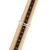 CARTIER Platin Ehering mit Diamant 1P 4mm B42414 158616989 [P]