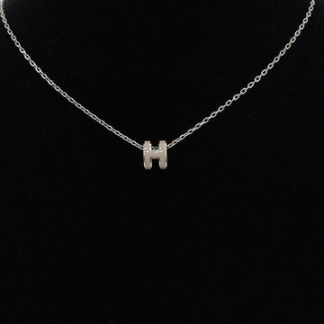 HERMES Mini-Pendant Halskette mit Silberkette für Frauen aa66350 158617028 [P]
