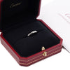 CARTIER Hochzeitsbandring 3mm mit Brillant 0.02 ct B42322 158617031 [P]