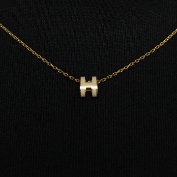 Hermes Mini H Pop Ash Logo Women's Necklace H147992F 158617049 [P]