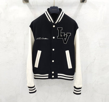 LOUIS VUITTON Signature Varsity Blouson Jacket 1AFINS 154162158 [P]