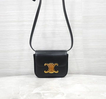 CELINE Mini Claude Black Crossbody Bag 10I513DPV 157176766 [P]