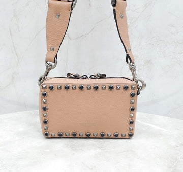 Valentino Rockstud Pattern Crossbody Bag 154224794 [P]
