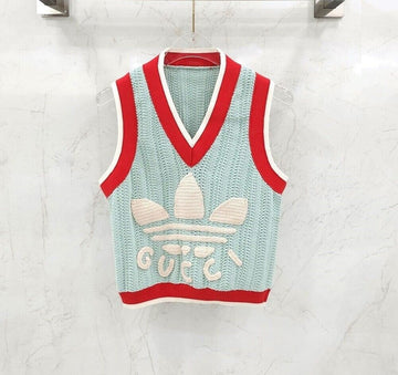 GUCCI X X アディダス リーブ スティッチ トップ ベスト 697711 151116805 [P]