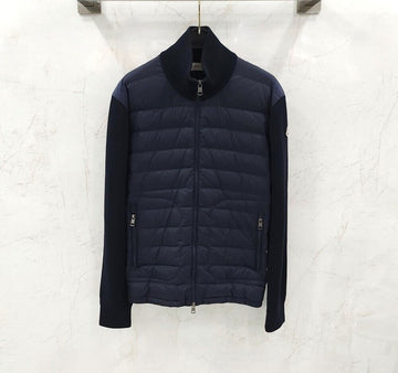 Moncler Tricot Wool Knit Padding Zip-Up 9B50700 155005501 [P]
