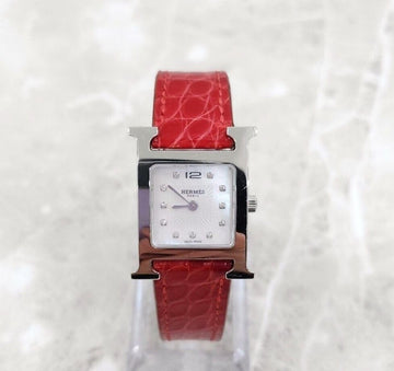 Hermes Hour Dial 11P Steel Watch PM 151227285 [P]