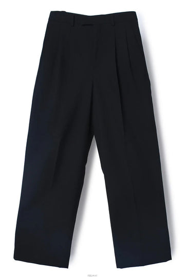 CELINE Damen Margaret Woll Gabardine Hose 38NO 68431734 [P]