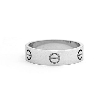 Cartier Love Ring Classic White Gold B1228K350 154669452 [P]