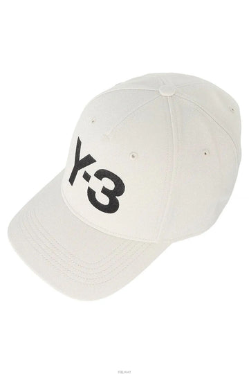 YOHJI YAMAMOTO Y3 Logo Cap TALC H62982 44868953 [P]