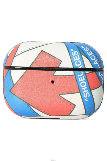 Off White AirPods Pro Case White & Red OMZG106S23MAT0010125 49242729 [P]