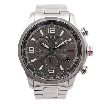 GUCCI G-Timeless Chronograph 44MM Quarz Stahl Herren Chronograph 158649726 [P]