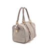 FENDI ベージュ キャンバス ボストンバッグ ゴールド トートバッグ 8BL068 158649856 [P]