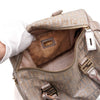 FENDI ベージュ キャンバス ボストンバッグ ゴールド トートバッグ 8BL068 158649856 [P]