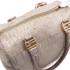 FENDI ベージュ キャンバス ボストンバッグ ゴールド トートバッグ 8BL068 158649856 [P]