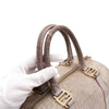 FENDI ベージュ キャンバス ボストンバッグ ゴールド トートバッグ 8BL068 158649856 [P]