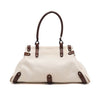 FENDI Braune Leder-Cream Canvas FF Magic Tote Bag 8BN144 158649926 [P]