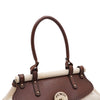 FENDI Braune Leder-Cream Canvas FF Magic Tote Bag 8BN144 158649926 [P]
