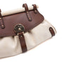 FENDI Braune Leder-Cream Canvas FF Magic Tote Bag 8BN144 158649926 [P]