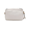 Prada White Vitello Daino Double Zipper Camera Shoulder Bag 158650258 [P]