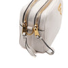 Prada White Vitello Daino Double Zipper Camera Shoulder Bag 158650258 [P]