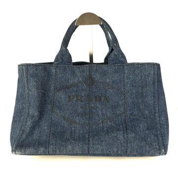 Prada Denim Kanapa Tote Bag Shoulder Bag 14912 158654328 [P]