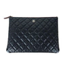 CHANEL クラシックキャビアクラッチバッグA82545 14904 158654503 [P]