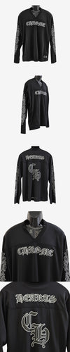 Chrome Hearts Mesh Varsity Jersey KH8TW29Q 158654854 [P]